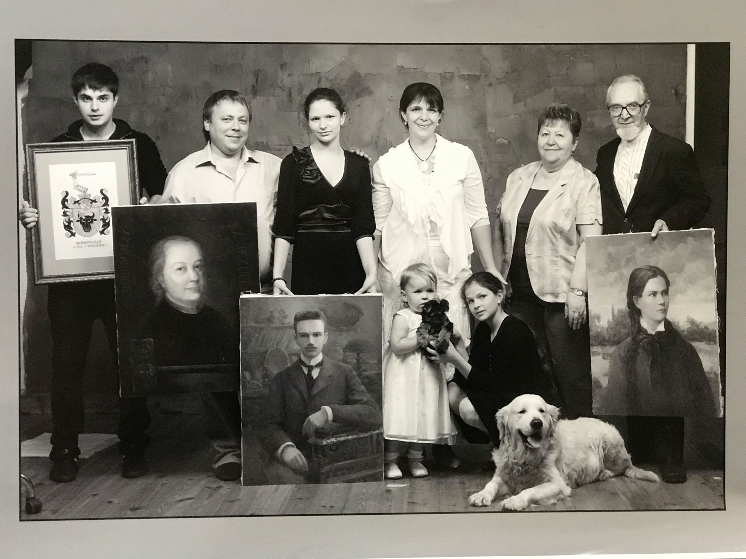 Family portrait Igor Gaidai Author's photography